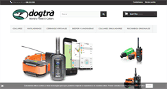 Desktop Screenshot of dogtra.es