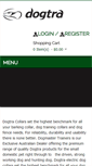 Mobile Screenshot of dogtra.com.au